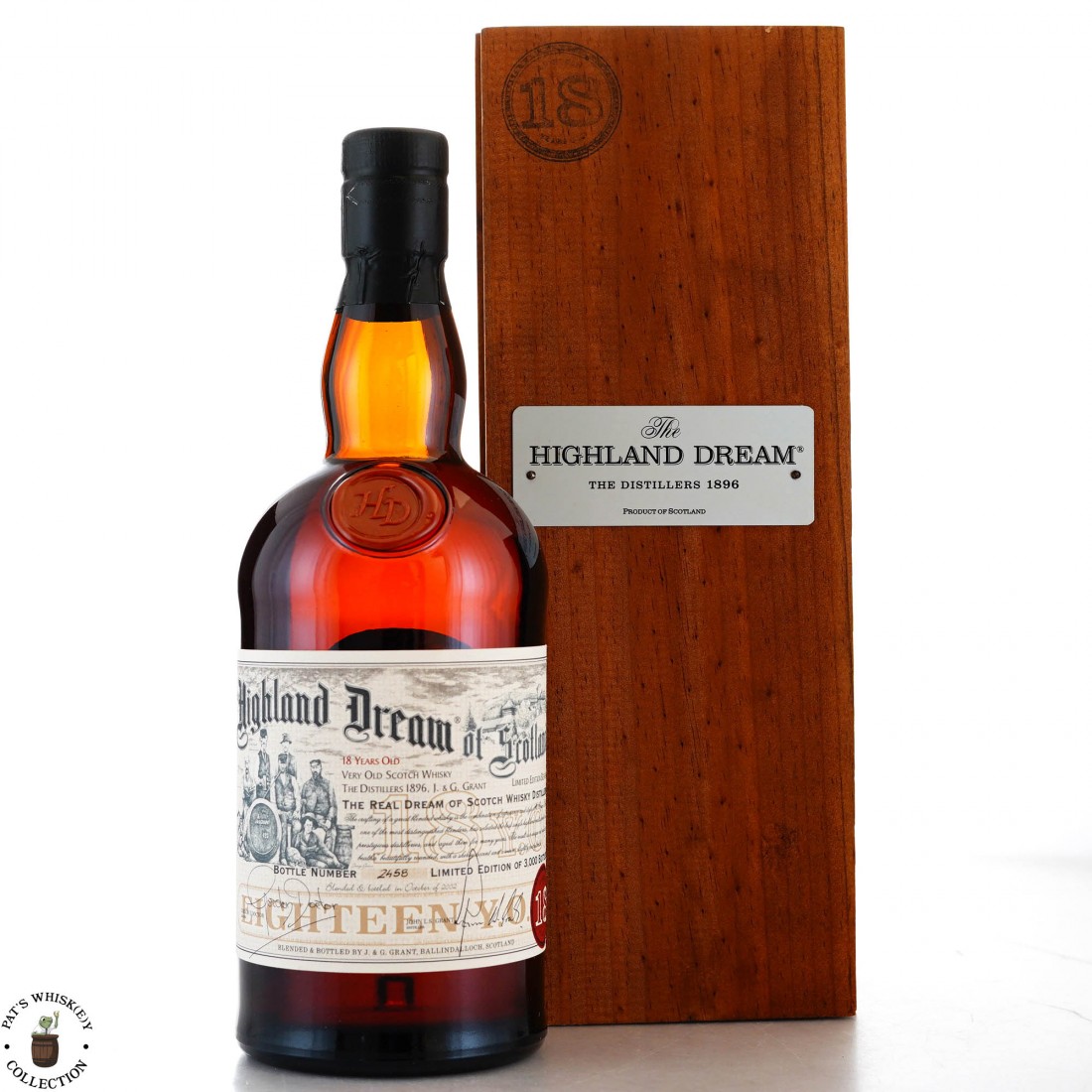 Highland Dream of Scotland 18 Year Old Whisky Auctioneer